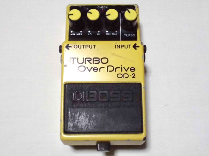 BOSSのOD-2の中古価格と特徴!エフェクター使用レビュー