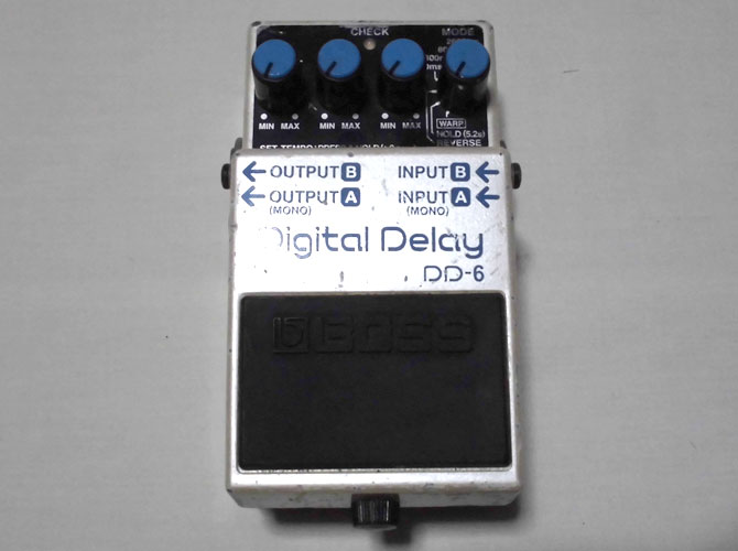 BOSSのDD-6の中古価格と特徴!エフェクター使用レビュー