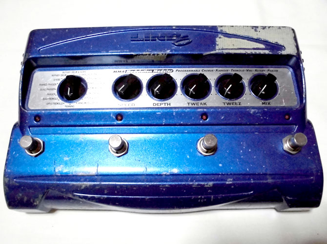 LINE6の名機MM4の最安価格と特徴!エフェクター使用レビュー